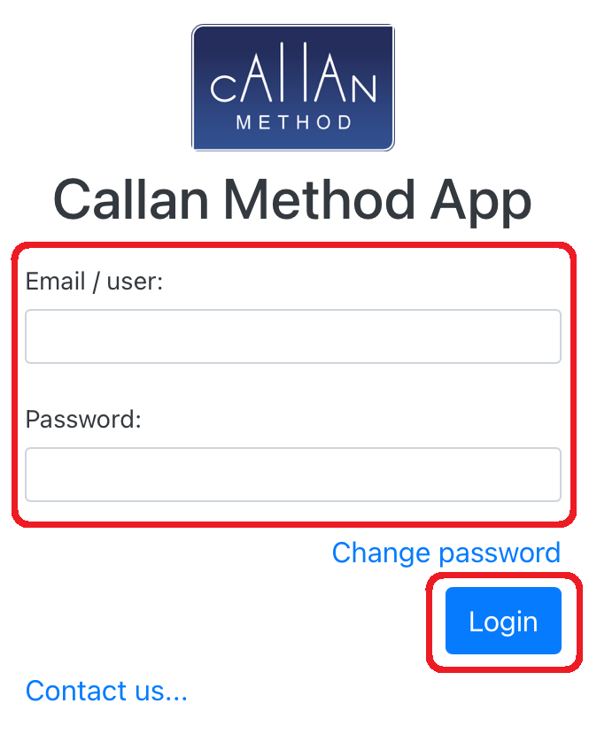 Cài đặt app Callan Method3-2