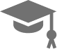 graduation hat icon