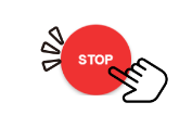 請按紅色的STOP按鈕。
