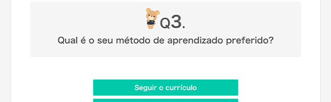 Qual é o seu método de aprendizado preferido?