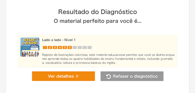 Resultado do Diagnóstico